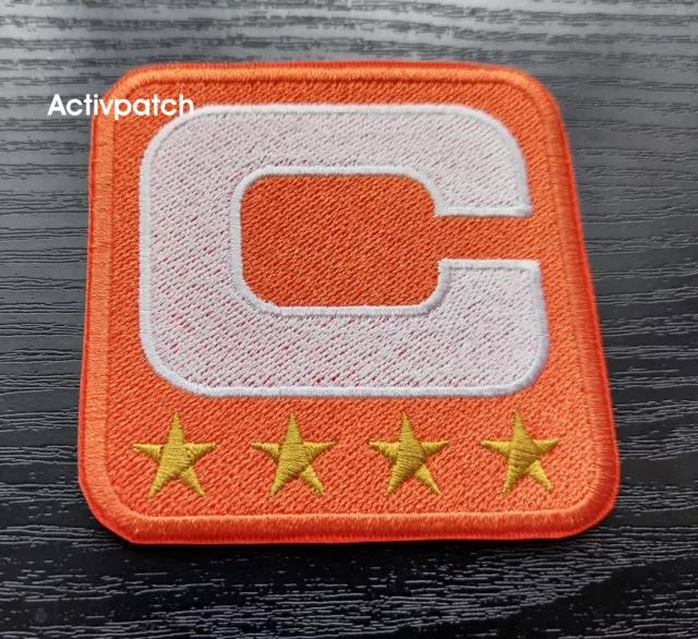 Cincinnati Bengals Captain C patch C-white 4 star NFL Football Superbowl sew on