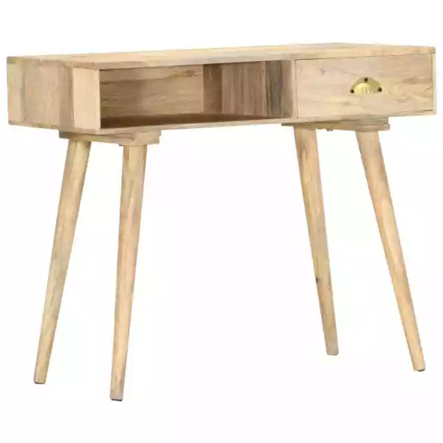 Table console 90x45x75 cm bois de manguier massif vidaXL