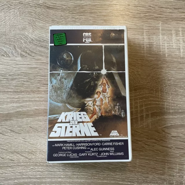 Star Wars - Krieg der Sterne, Original 1977 VHS Top Zustand