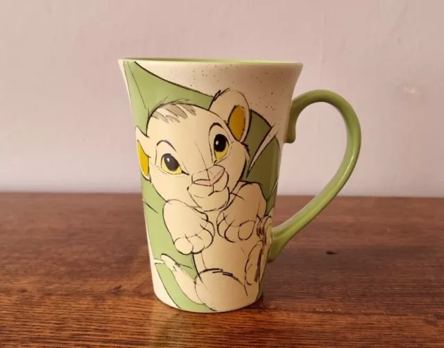 Disney Lion King Simba & Rafiki Sketch Tall Coffee Mug