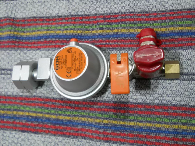 Gasregler Druckregler Wohnmobil VW Bus T3 Westfalia Regler f.Gastank 50mbar EN61