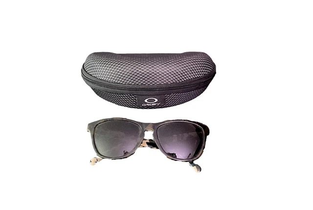 Vtg Oakley Frogskins LX Eric Koston Sunglasses OO2043-13 Night Camo Grey Case