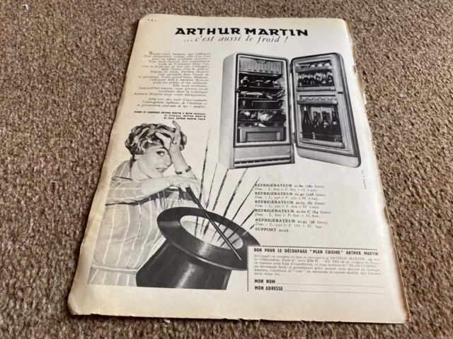 Vbk36 1960'S Advert 11X8 Arthur Martin