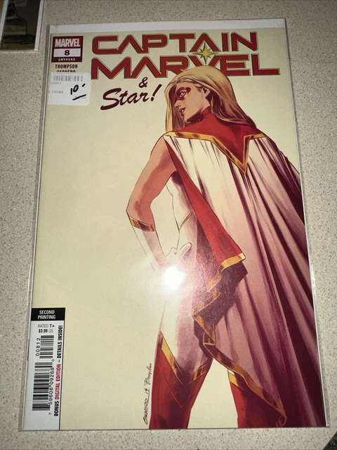 Captain Marvel Vol 11  #8 2nd Print Carmen Nunez Carnero 2019 nm