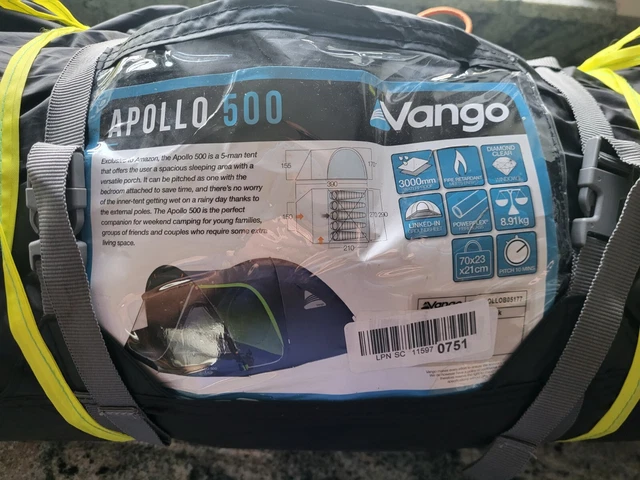 APOLLO 500 DOME Tent 5 Man Tent Bargain NEW Fast Delivery