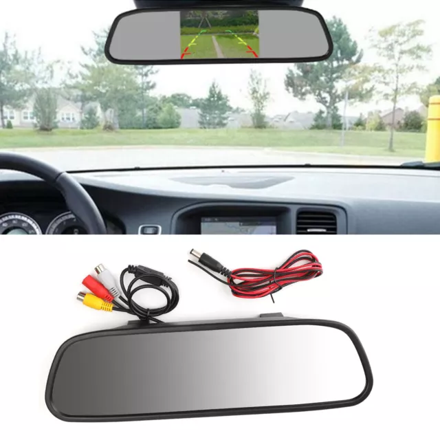 5.0"TFT LCD NTSC PAL Mirror 5.0in Car Monitor View nocturne Parking Assist FR