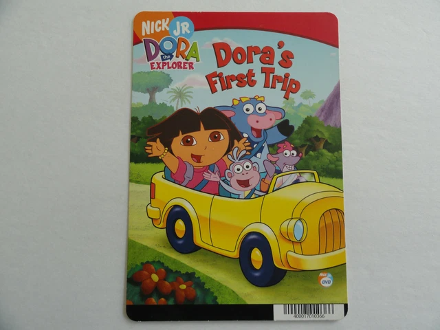 DORA THE EXPLORER Dora's First Trip Blockbuster Video Backer Card 5