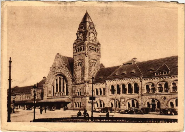 CPA AK METZ - The Station (455138)
