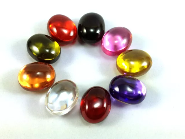 Real 9 Color Of Naga Eyes Gem Oval Shape Powerful Thai Buddha Amulet Pendant 2