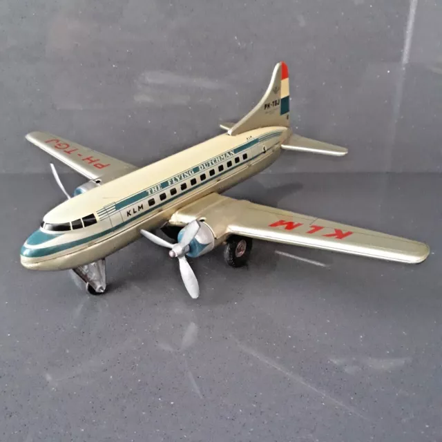 TIPPCO KLM Aereo in latta litografata tin toy Flying Dutchman 1950 - 1959