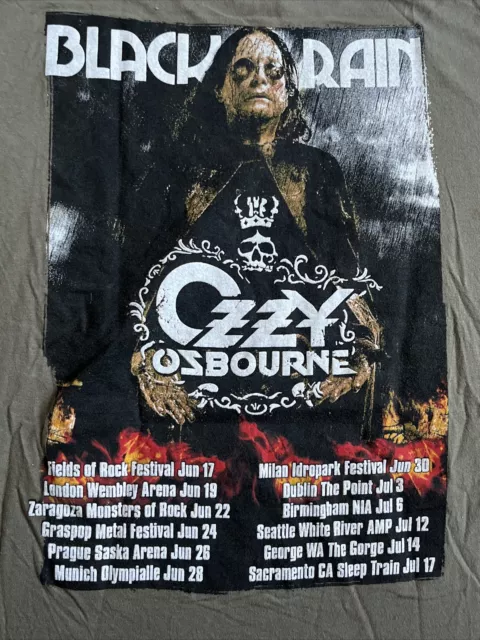 ozzy osbourne green dress