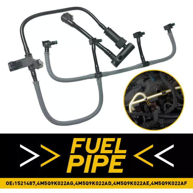 For Ford Focus Mondeo Transit Connect 1.8 TDCI Diesel Leak Off Fuel Pipe 1521487
