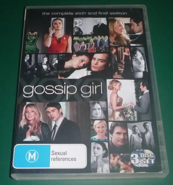 🍿 GOSSIP GIRL DVD 3-Disc Set Season 6