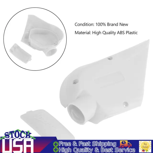 Engine Guard Gearbox Transmission Cover For Vespa Sprint Primavera 150 White