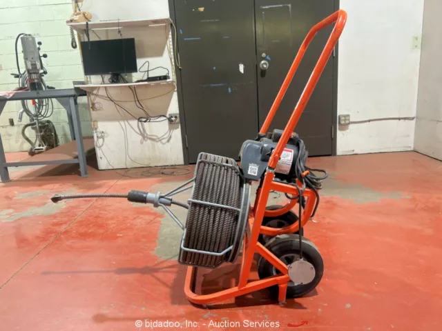 2016 General Wire Spring Company Easy Rooter 100' Sewer Drain Pipe Snake bidadoo