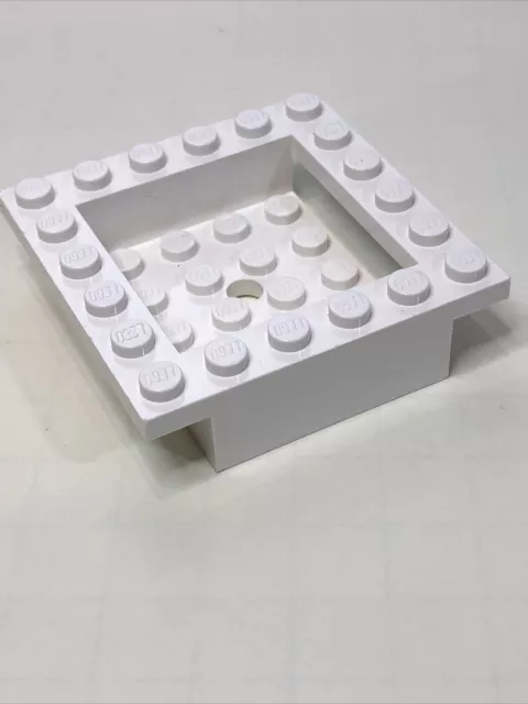 Lego Parts and Pieces 6x6 4597 White x1