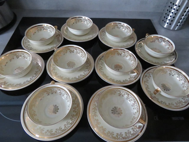 Service à thé Art Déco français en étain de Delavan, années 1920 En