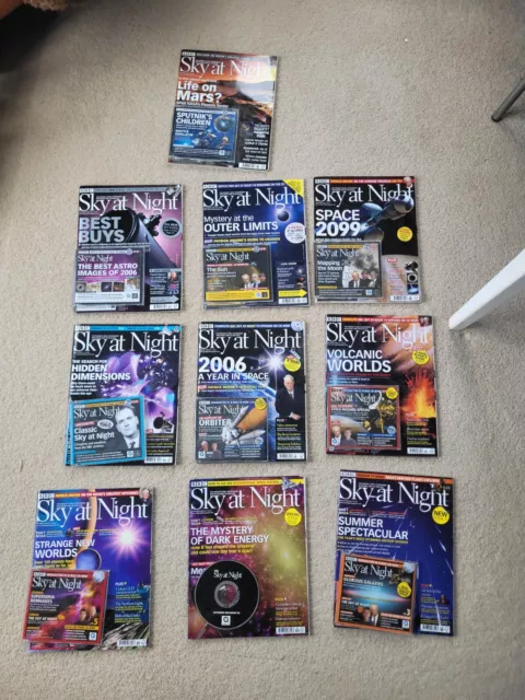 Astronomy Magazine Bundle BBC SKY AT NIGHT + ASTRONOMY NOW - 32 issues total