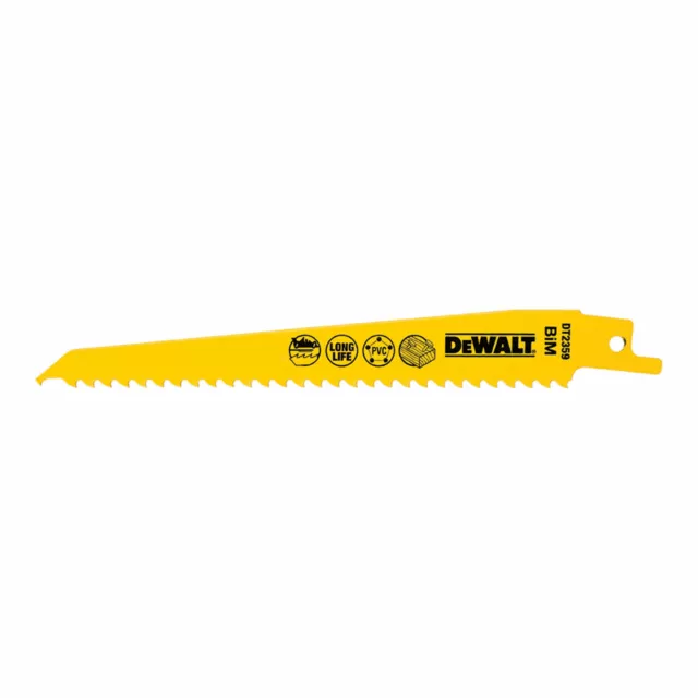 DeWalt Bi-Metall Säbelsägeblätter / Gesamtlänge: 152mm/DT2359