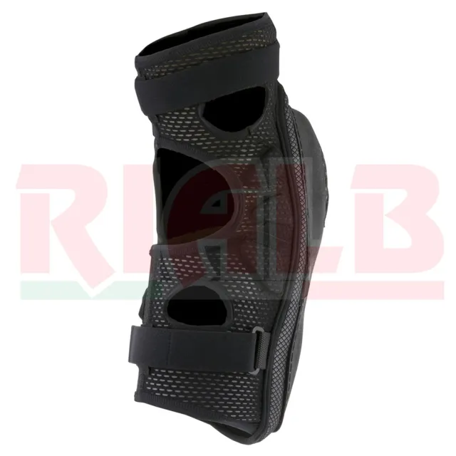 Coppia Ginocchiere Alpinestars SEQUENCE Knee Protector - black/red  CE Livello 1 2