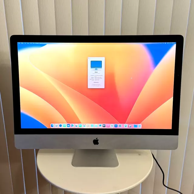 Apple iMac 27" 5K Retina 2017 | 3.4GHz i5 | 16GB RAM | Radeon Pro 570| 256GB SSD