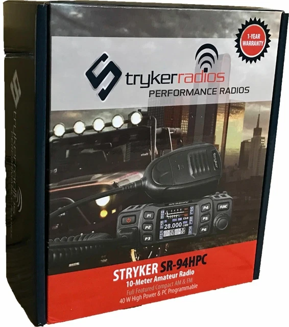Stryker SR-94HPC 10 Meter Ham Radio Transceiver Stryker SR-94HPC 10 Meter Ham Radio Transceiver