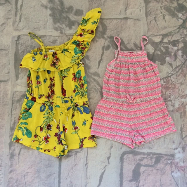 Pacchetto vestiti per ragazze 3-4 anni Next TU ecc abito top pantaloncini tuta ecc 5