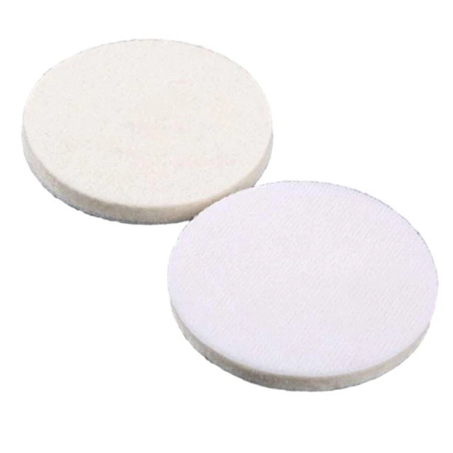 Cuscinetti lucidanti feltro di lana 3"" ad alte prestazioni set da 2 per lucidare metallo