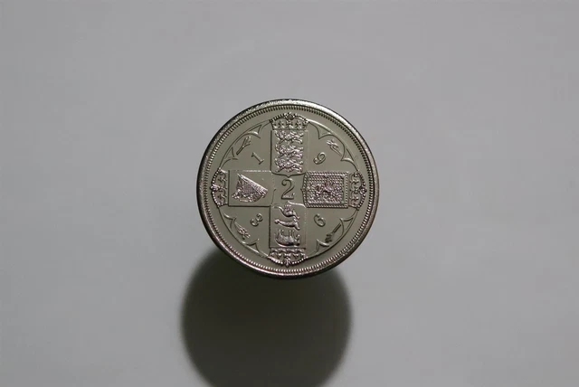 🧭 🇬🇧 Uk Gb Fantasy Pattern Florin 1936 Edward Viii B54 #K7700