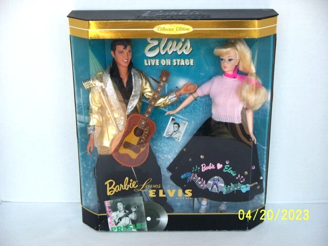 1996 Mattel Barbie Loves Elvis Gift Set #17450 Collector Edition Doll. NIB 1996 Mattel Barbie Loves Elvis Gift Set #17450 Collector Edition Doll. NIB