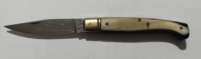 Couteau Pliant Sardo Vintage En Acier Inoxydable - 17 Cm - Offre Spéciale