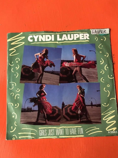 CYNDI LAUPER - Girls Just Want To Have Fun ~ 7" Vinyl Single Pic Sleeve ...