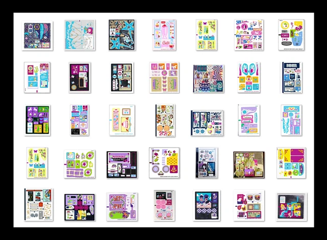 LEGO Friends Sticker Sheets ~ Authentic Lego Stickers ~ U Pick ~ NEW
