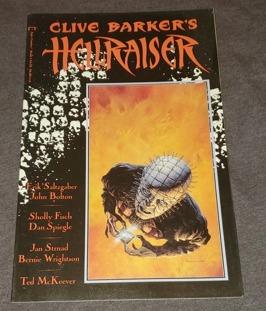 Clive Barker's Hellraiser Book 1 1989 Epic Comics Vf- ]