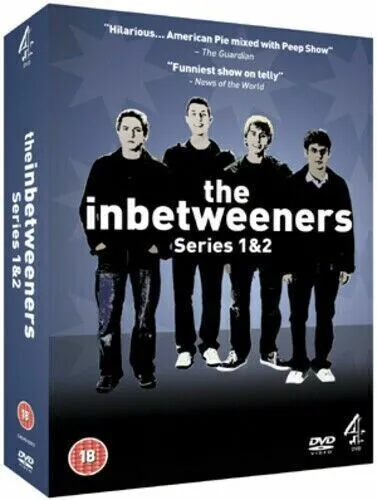 The Inbetweeners - Series 1-2 - Complete - DVD - [NEW/Sealed]