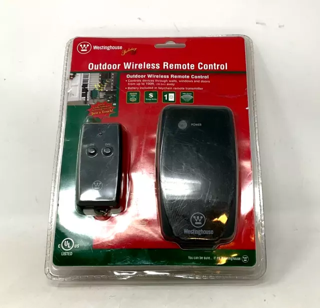 3-Piece Indoor/Outdoor Westinghouse Wireless Remote Control & Timer Combo  Pack