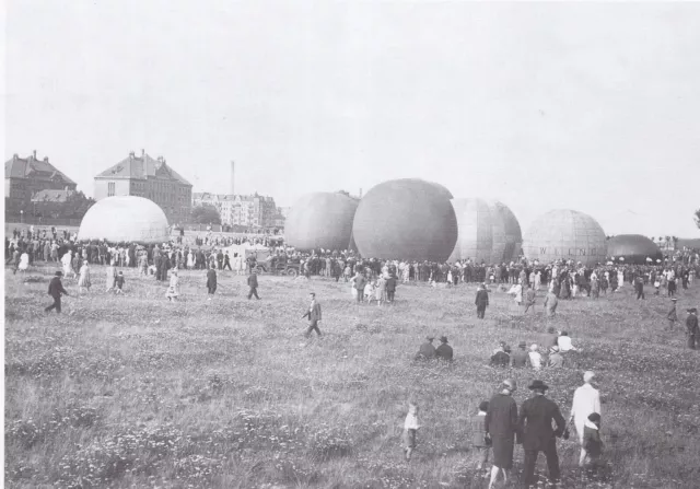 Posen/ Poznan- Ballonstart am Warthebruck  1929