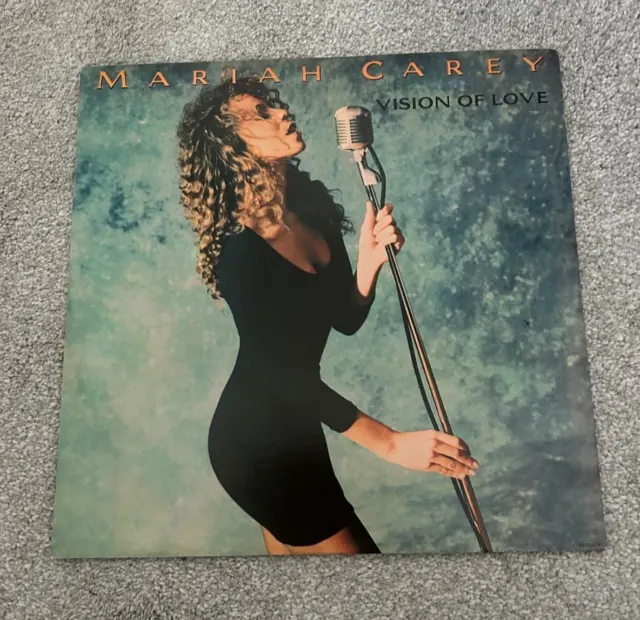 Mariah Carey- Vision Of Love 12’ Vinyl Single A1