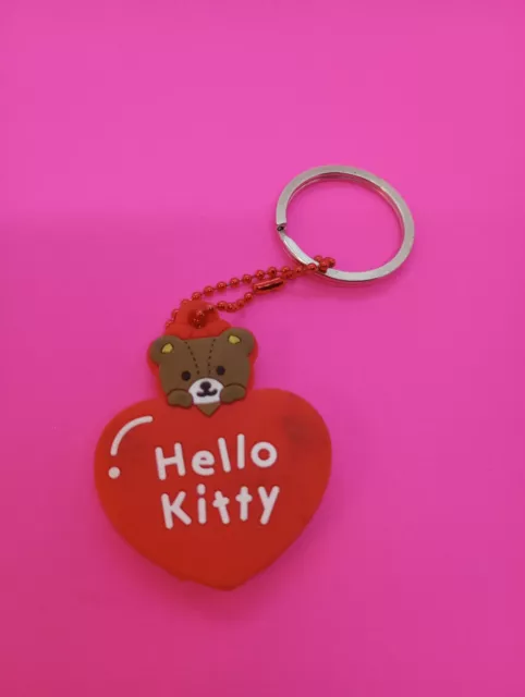 2015 SANRIO TEDDY bear rubber keychain $1.50 - PicClick