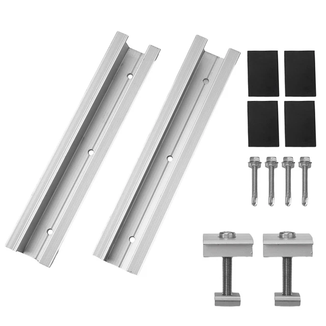 Solar-Panel Bracket Aluminium-Mounting System Trapezoidal Sheet PV Mounting-Rail