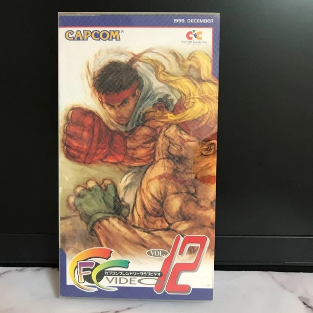新品 非売品 CAPCOM Friendly Club Vol.12 1999 CAPCOM Friendly Club Vol.12 VHS 1999 Promo Video Not For