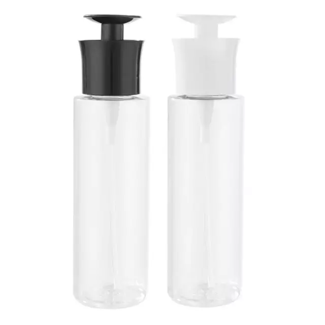 Airless Pump Bottle Clear Portable Lotion Dispenser Lotion Pump Bottle for Cream