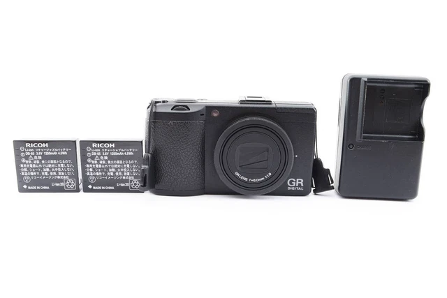 RICOH Digital Camera GR DIGITAL III GRDIGITAL3 Black Exelllent Japan Used