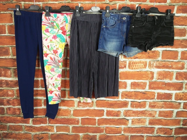 Girls Bundle Age 7-8 Years Zara R Island Next Etc Leggings Culottes Shorts 128Cm