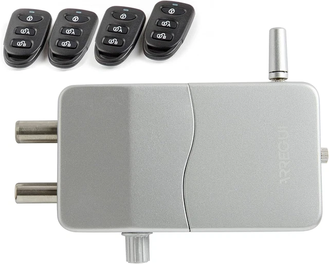 Serrure Invisible Ghost Lock VI.TEL - Antivol Incassable Avec 4 Télécommandes