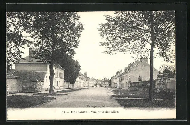 CPA Dormans, View of the Allies