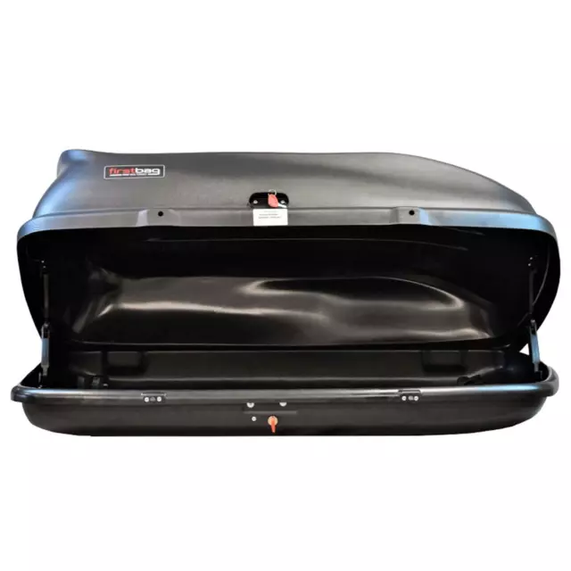 Car Roof Box Cargo Luggage Travel Box 370 LT Black 3