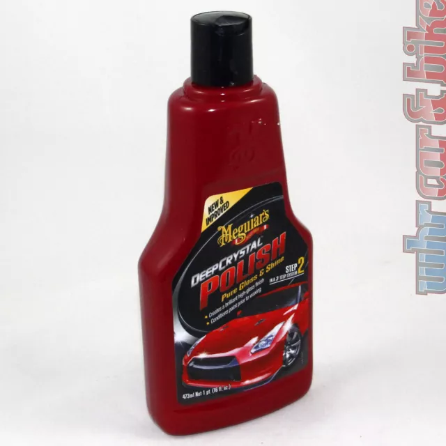 Meguiars Deep Crystal Polish Autopolitur Politur 473ml Step 2