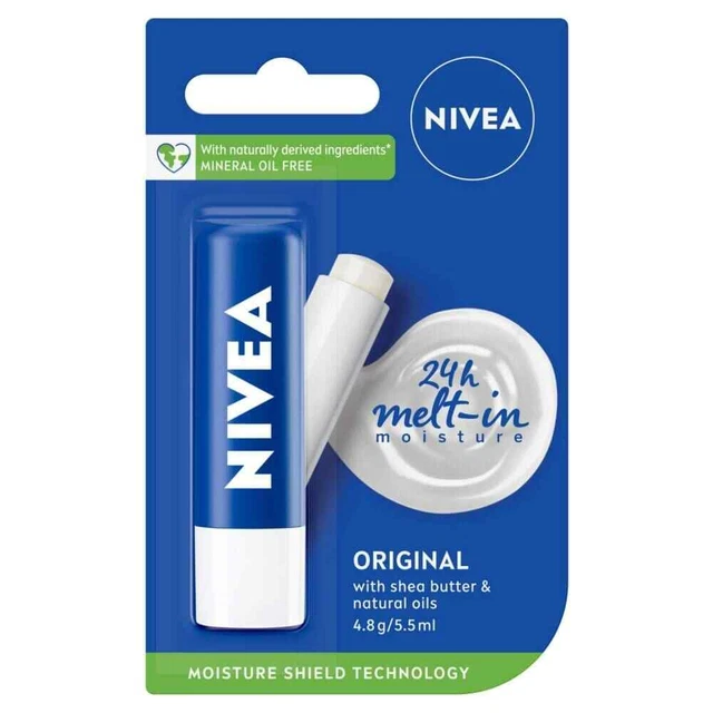 NIVEA Original Care Lip Balm 4.8g