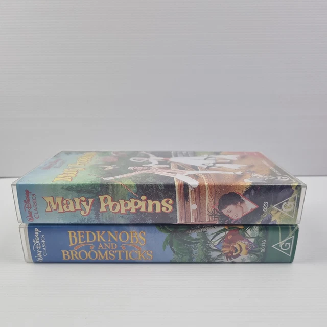 DISNEY MARY POPPINS Bedknobs and Broomsticks VHS Video 39.00 PicClick AU